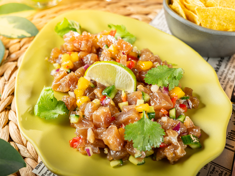 Tuniakové ceviche