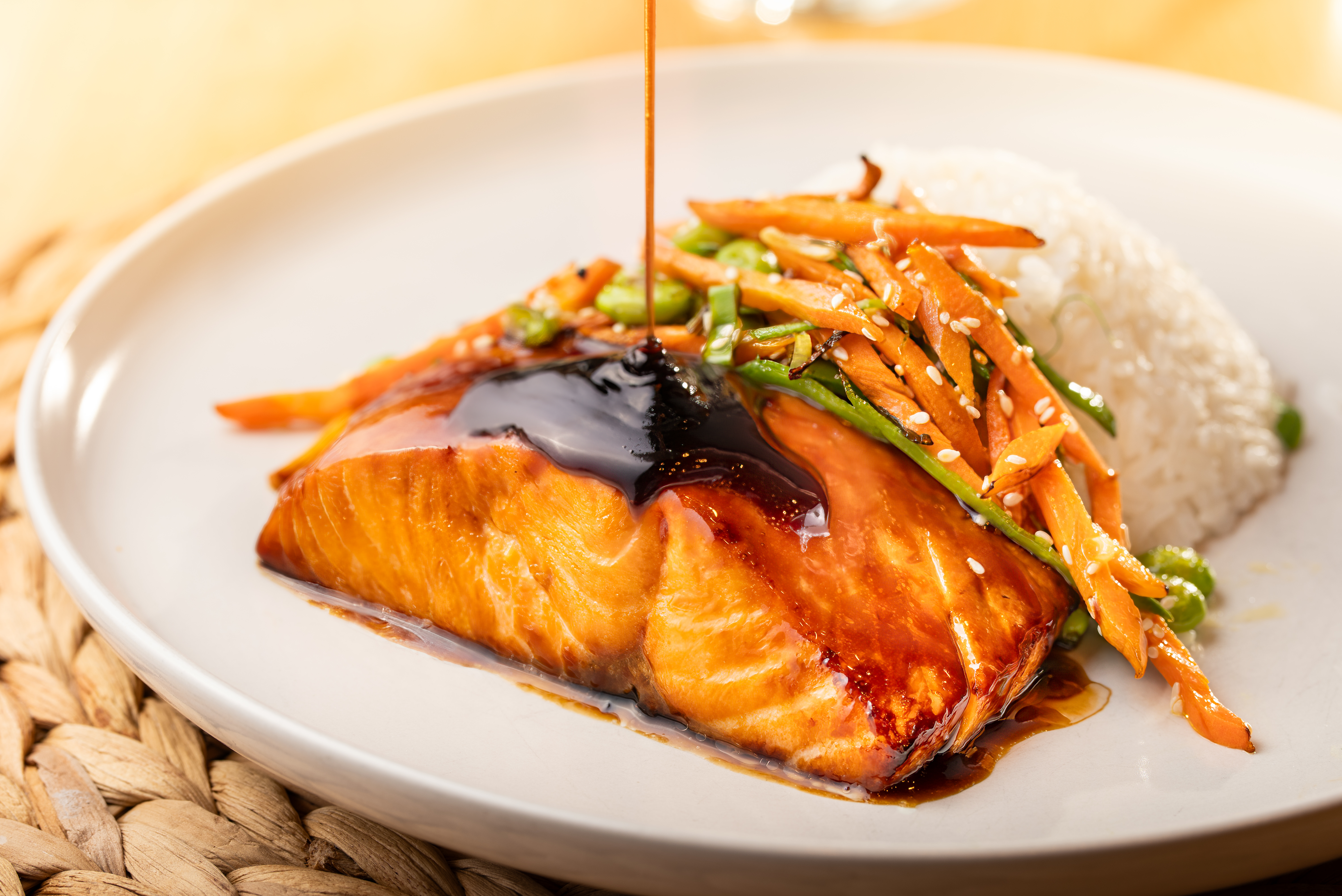 Teriyaki losos